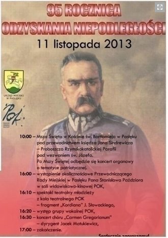 Święto Niepodległości w Pasłęku