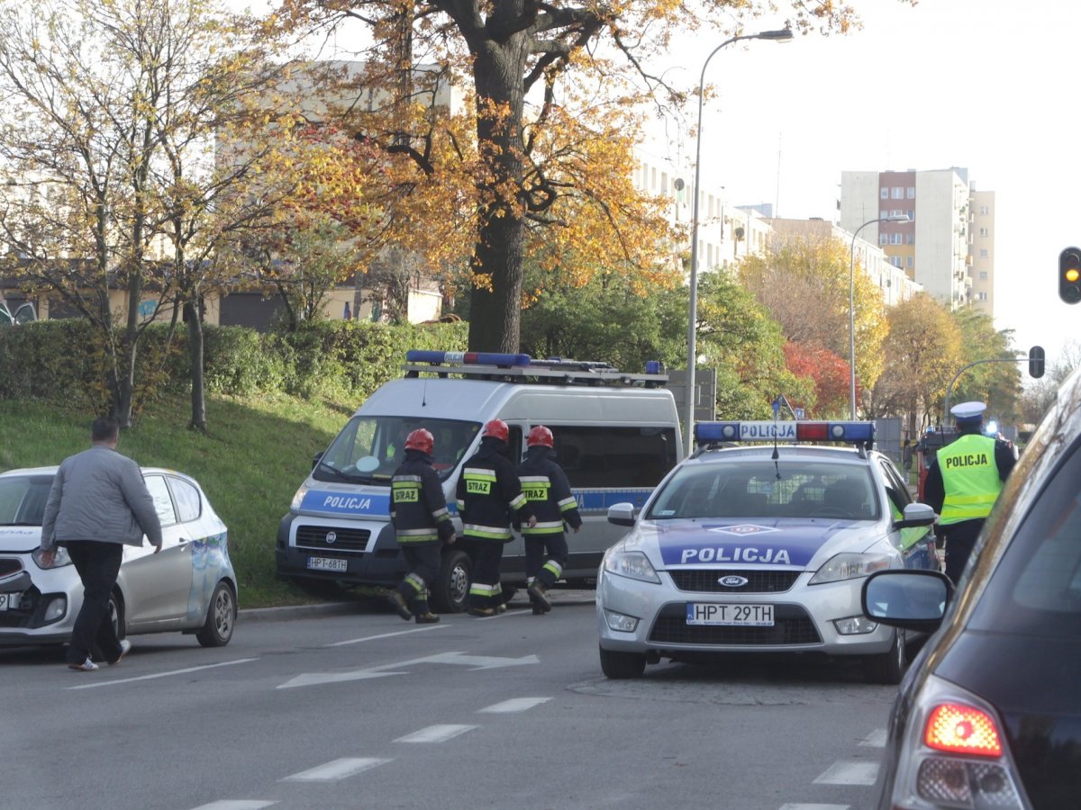 Zasłabła za kierownicą. Kolizja na ulicy Robotniczej