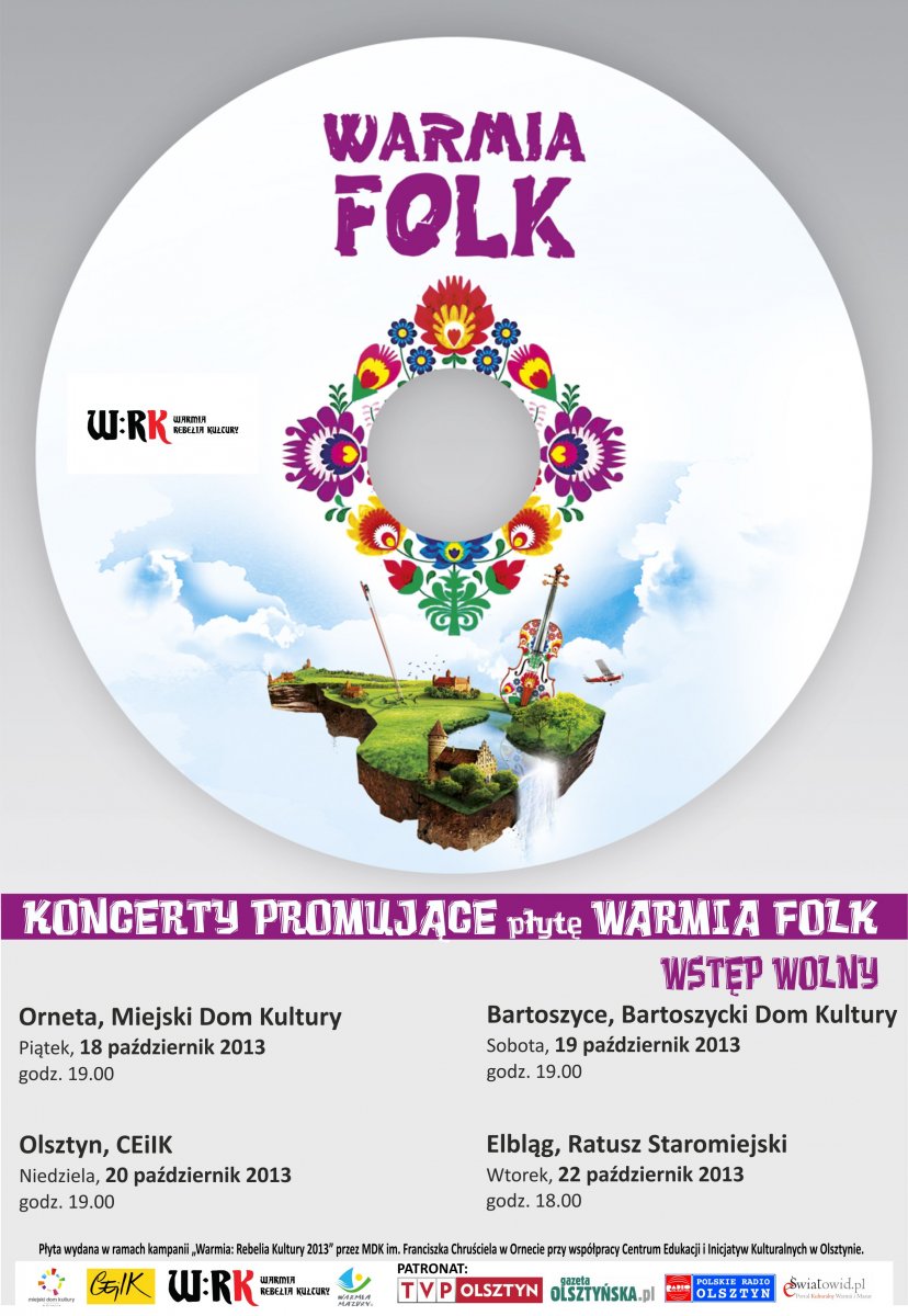 Zdobądź płytę Warmia Folk