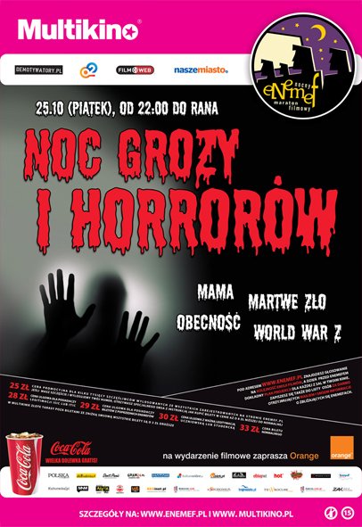 Noc grozy i horrorów w Multikinie. Mamy dla Was zaproszenia