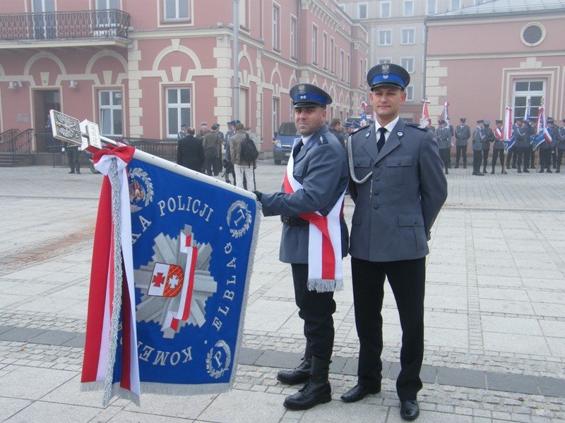 Policjanci modlili się pod Jasną Górą