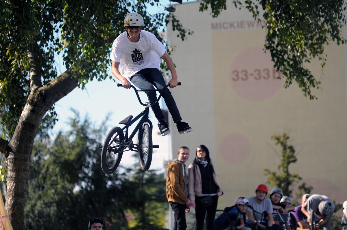 Skateparkiem zawładnęły BMX-y