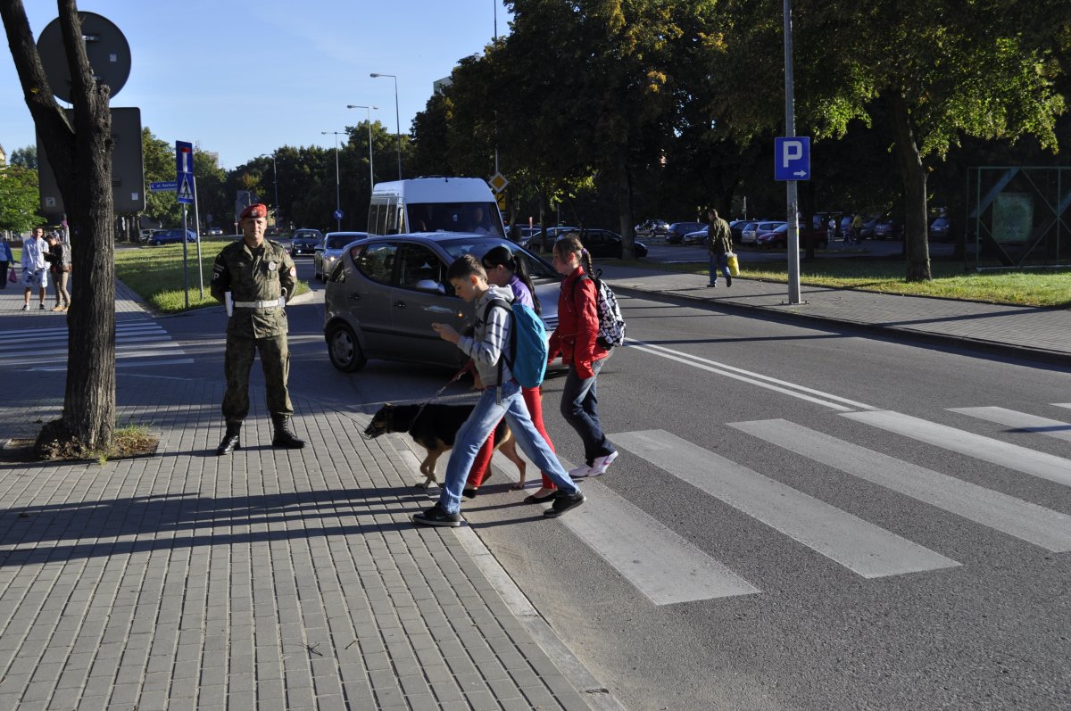 Napisali do nas: Żandarmi czuwają nad bezpieczeństwem dzieci