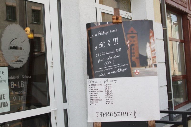 Elbląg za pół ceny. Zobacz, jakie firmy biorą udział