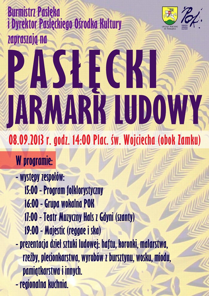 Pasłęcki Jarmark Ludowy