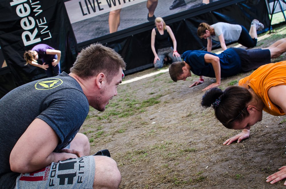 Ćwicz fitness na placu Jagiellończyka
