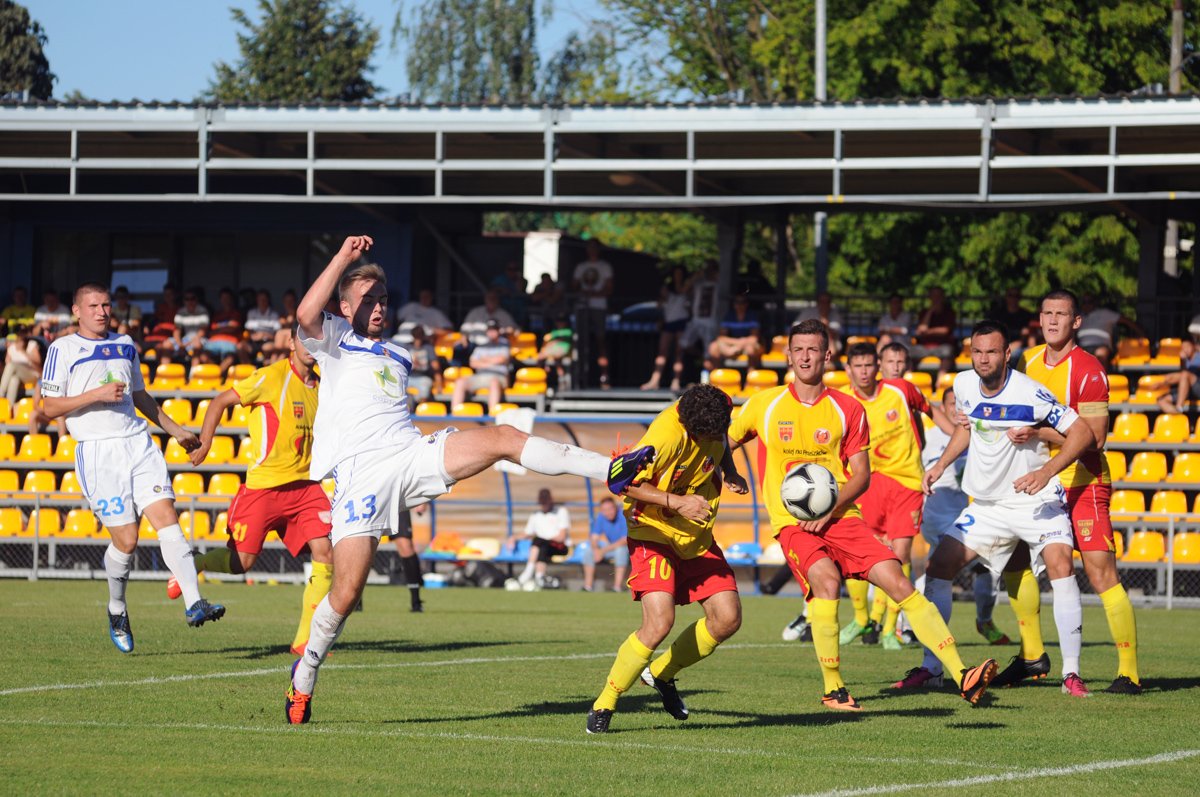 Olimpia - Znicz 1:0. Pierwsze zwycięstwo w sezonie