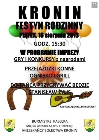 Festyn w Kroninie
