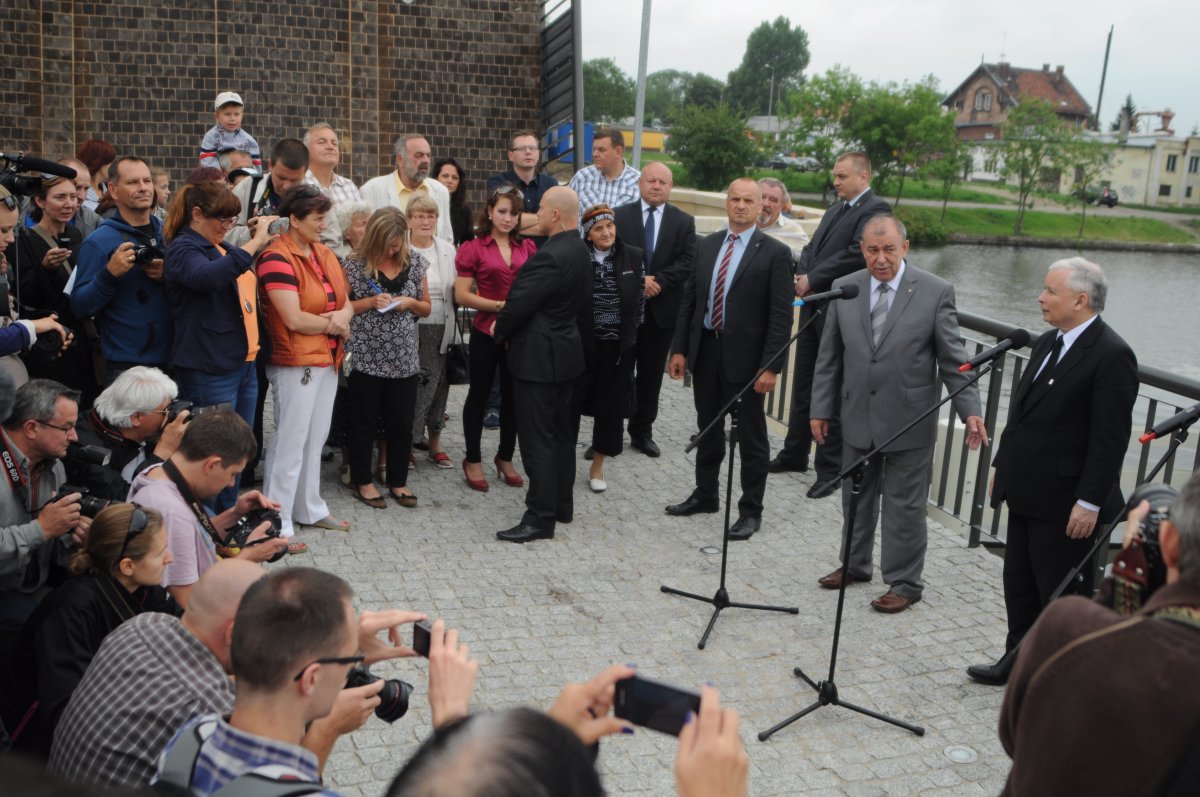 Jarosław Kaczyński ponownie w Elblągu