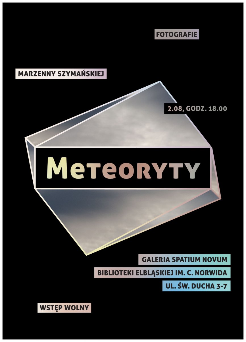 Meteoryty - wernisaż wystawy prac Marzenny Szymańskiej