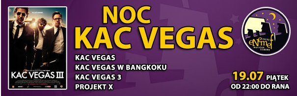 Noc Kac Vegas w Multikinie