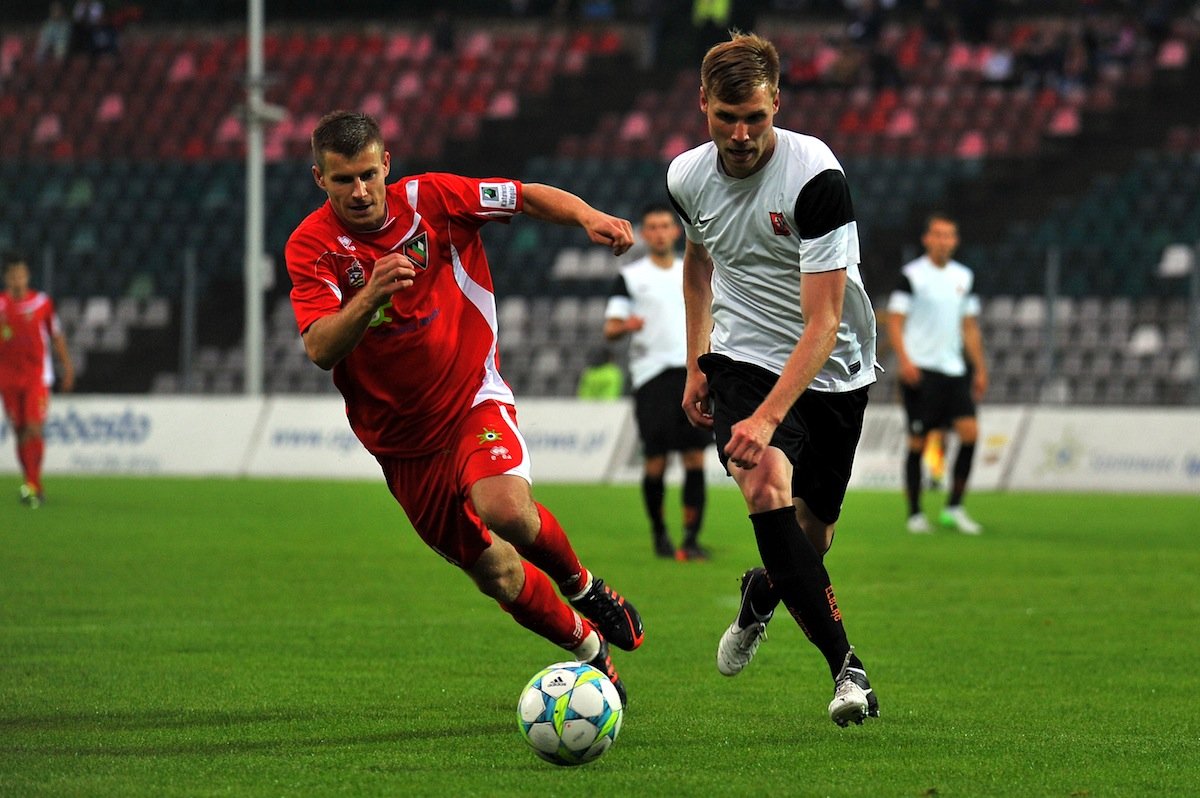 Zagłębie Sosnowiec — Concordia Elbląg 2:0. Wygrali faworyci  
