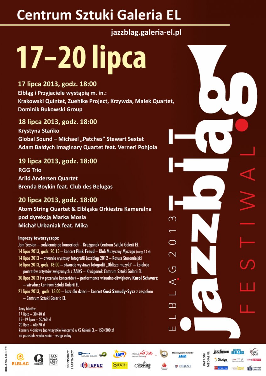 Jazzbląg - największe święto jazzu w Elblągu