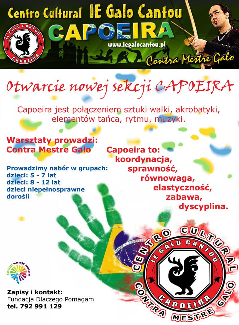 Warsztaty capoeiry i zumbrazilu