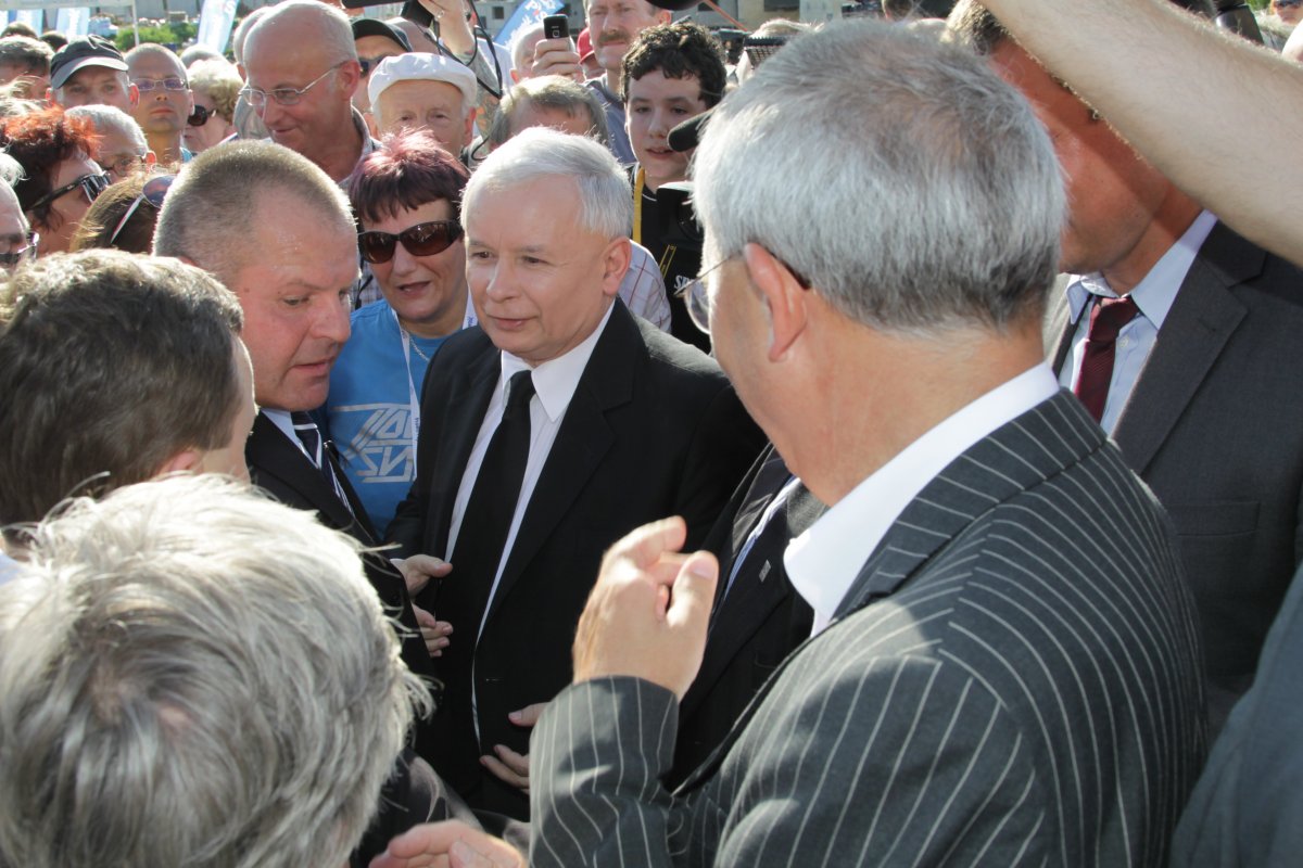 Wczoraj Jarosław Kaczyński, dzisiaj Donald Tusk
