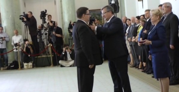 Juliusz Marek odznaczony przez prezydenta RP 