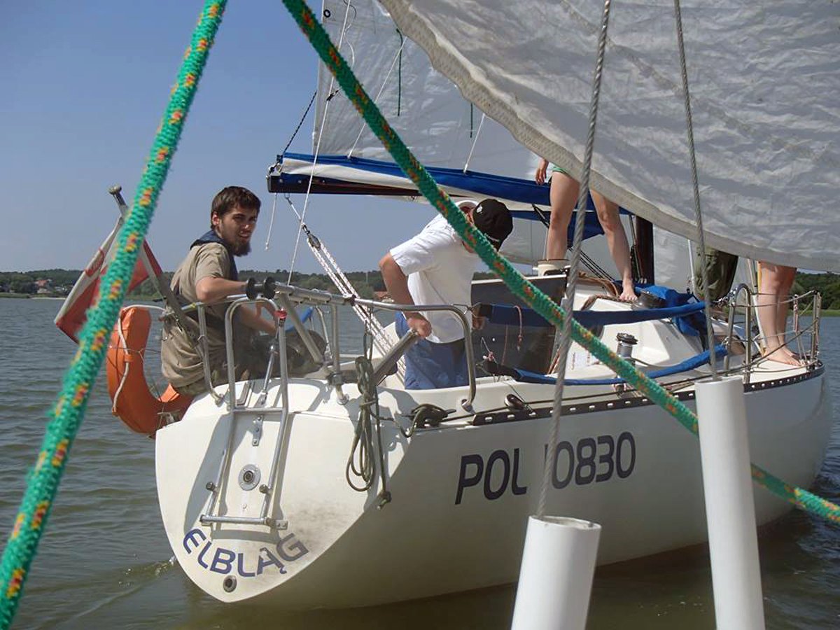 Elbląscy wędrownicy na spływie