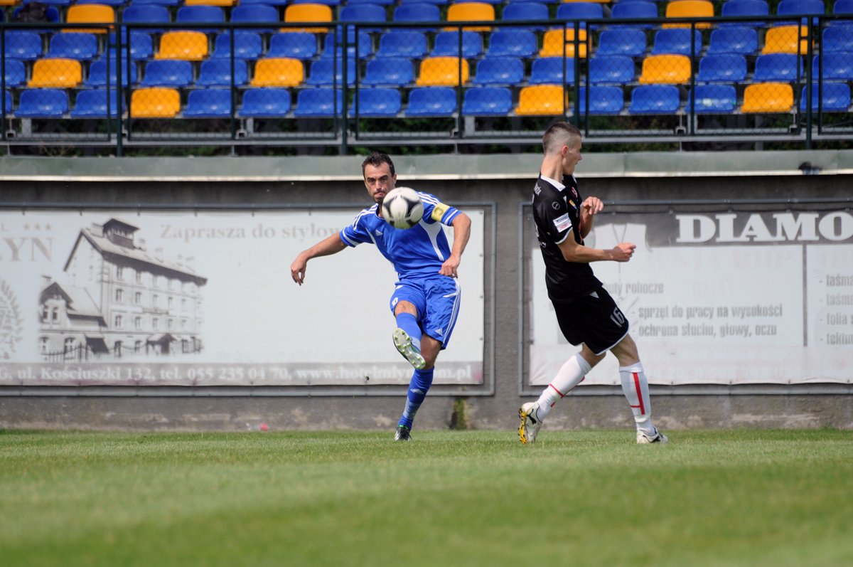 III liga piłkarska  :   Olimpia 2004 Elbląg -Szynaka Motor Lubawa  1:4