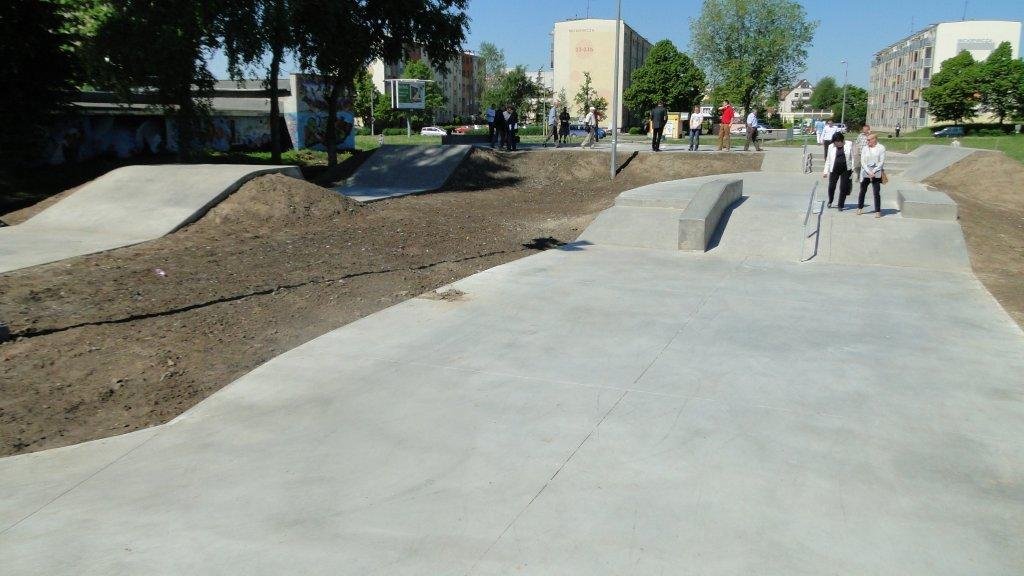 Skatepark na ostatniej prostej