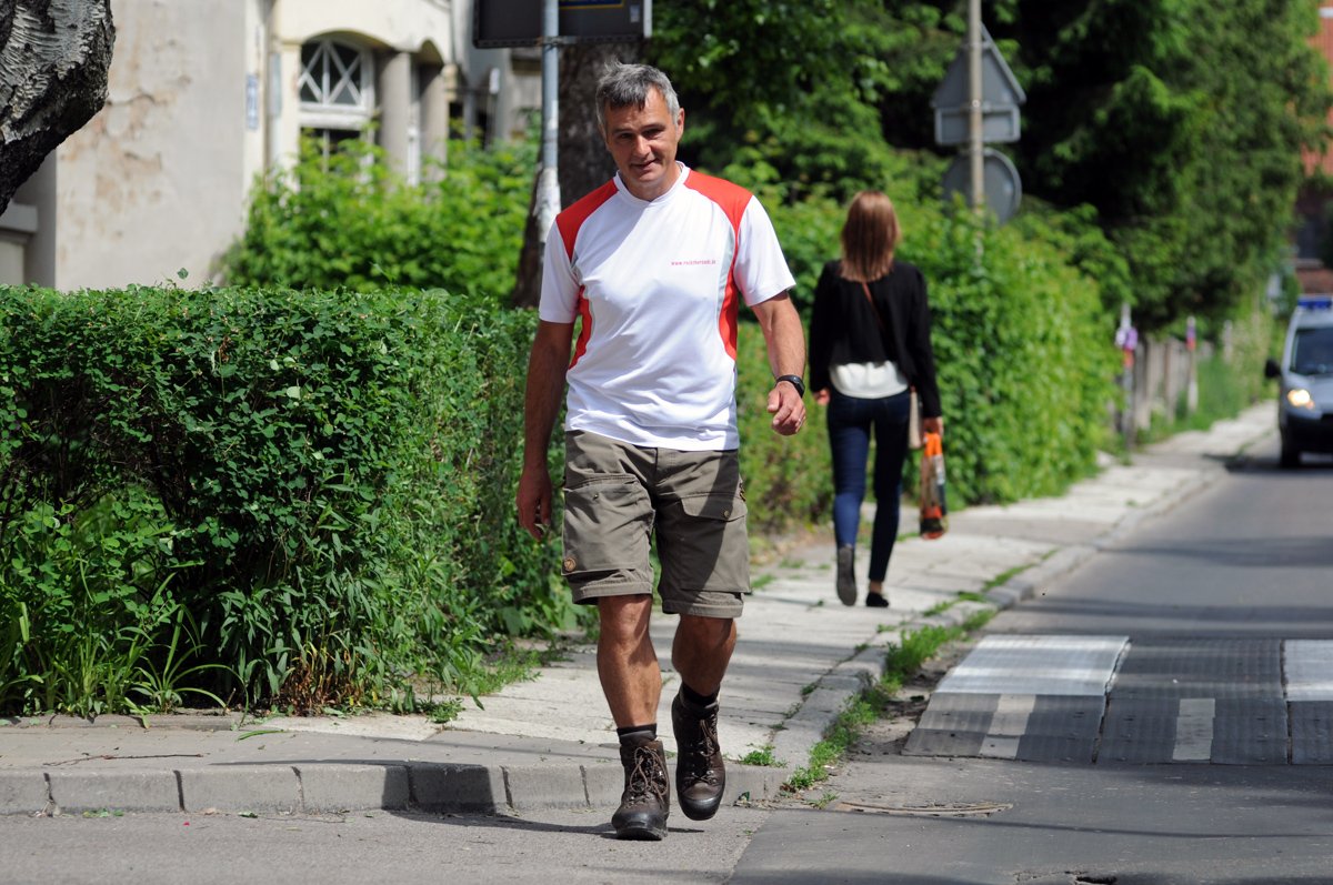 Na piechotę z Niemiec do Polski