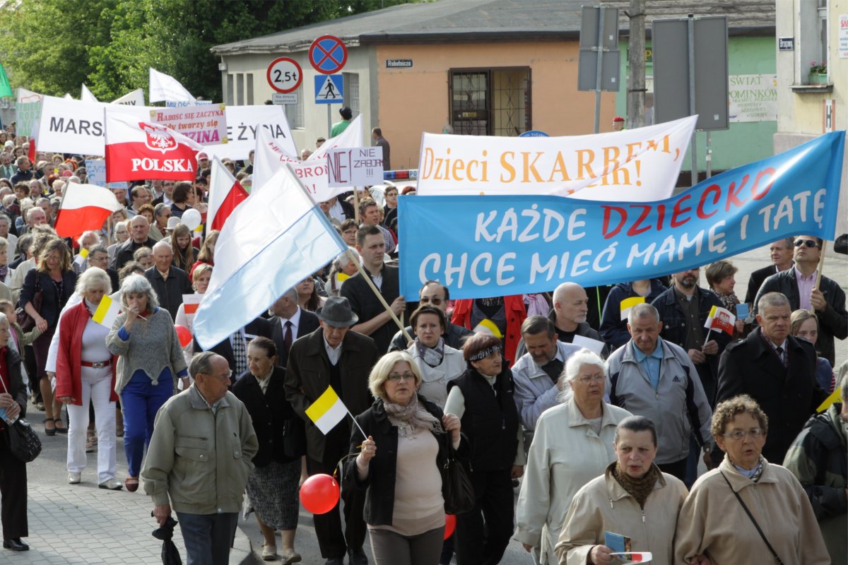 Marsz dla Życia i Rodziny przeszedł ulicami Elbląga