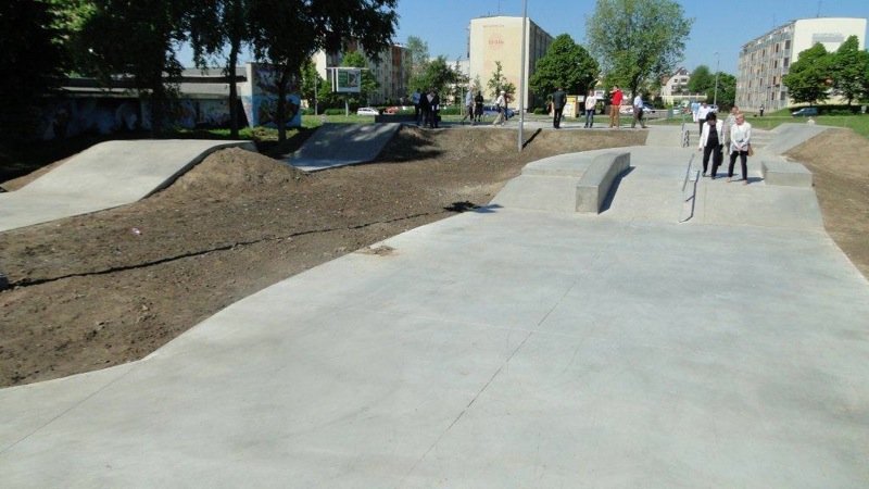 Skatepark na ostatniej prostej. Pozostał odbiór techniczny