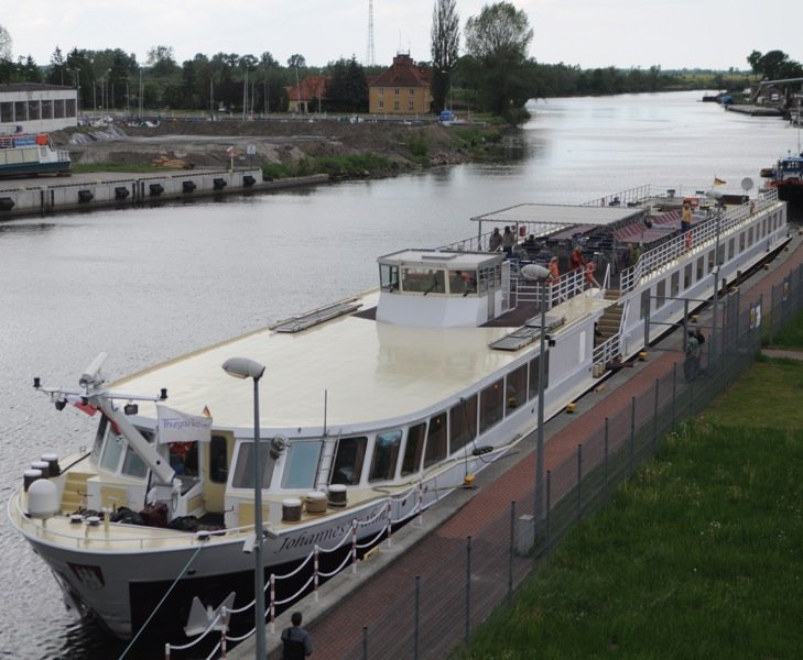 Luksusowy wycieczkowiec zawitał do elbląskiego portu