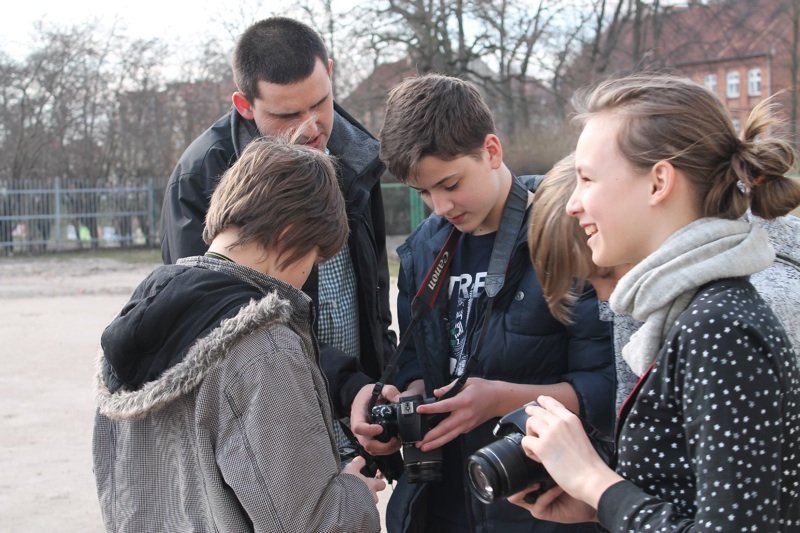 Fotograficznie w gimnazjach