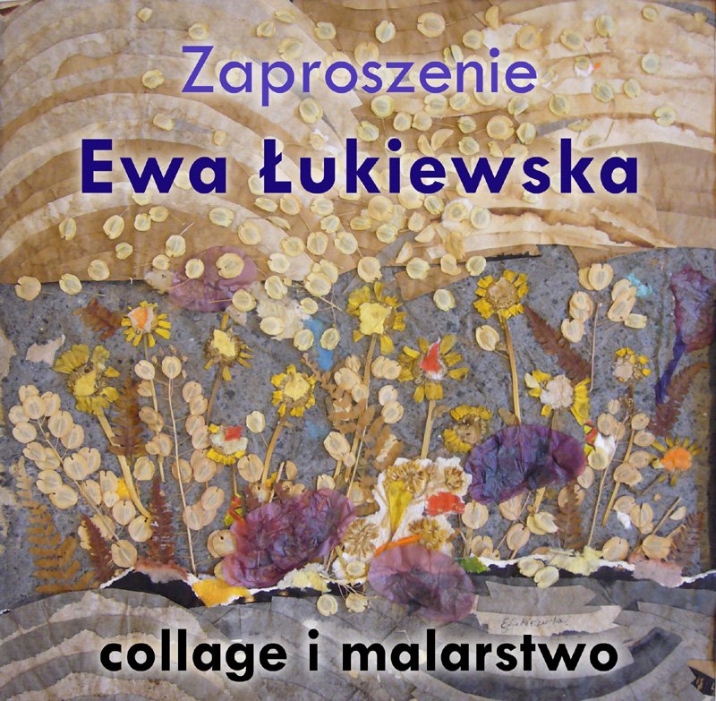 Wernisaż wystawy prac Ewy Łukiewskiej