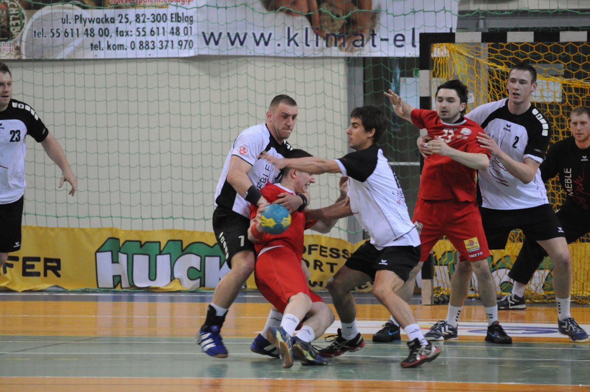 I liga piłkarzy ręcznych. Meble Wójcik Elbląg — AZS UW Warszawa 25:22