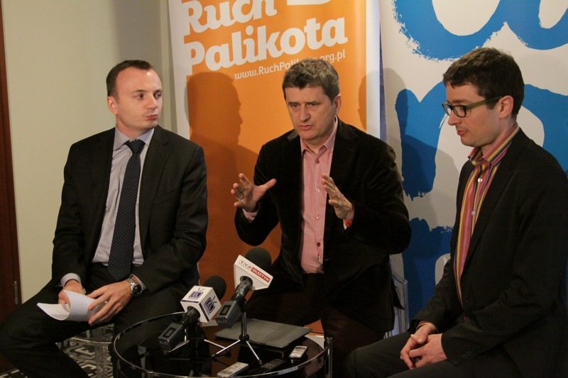 Janusz Palikot odwiedził Elbląg. Zobacz film