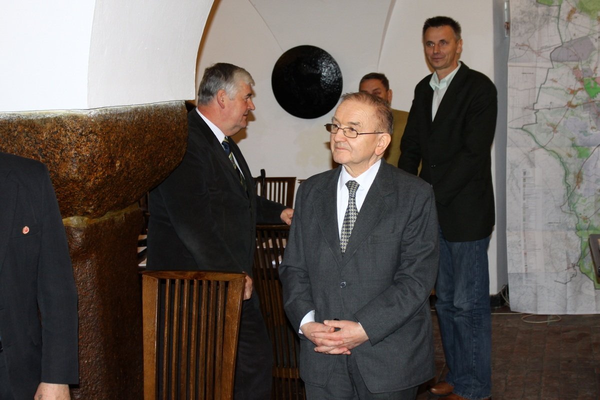 Witold Żak honorowy obywatel Pasłęka