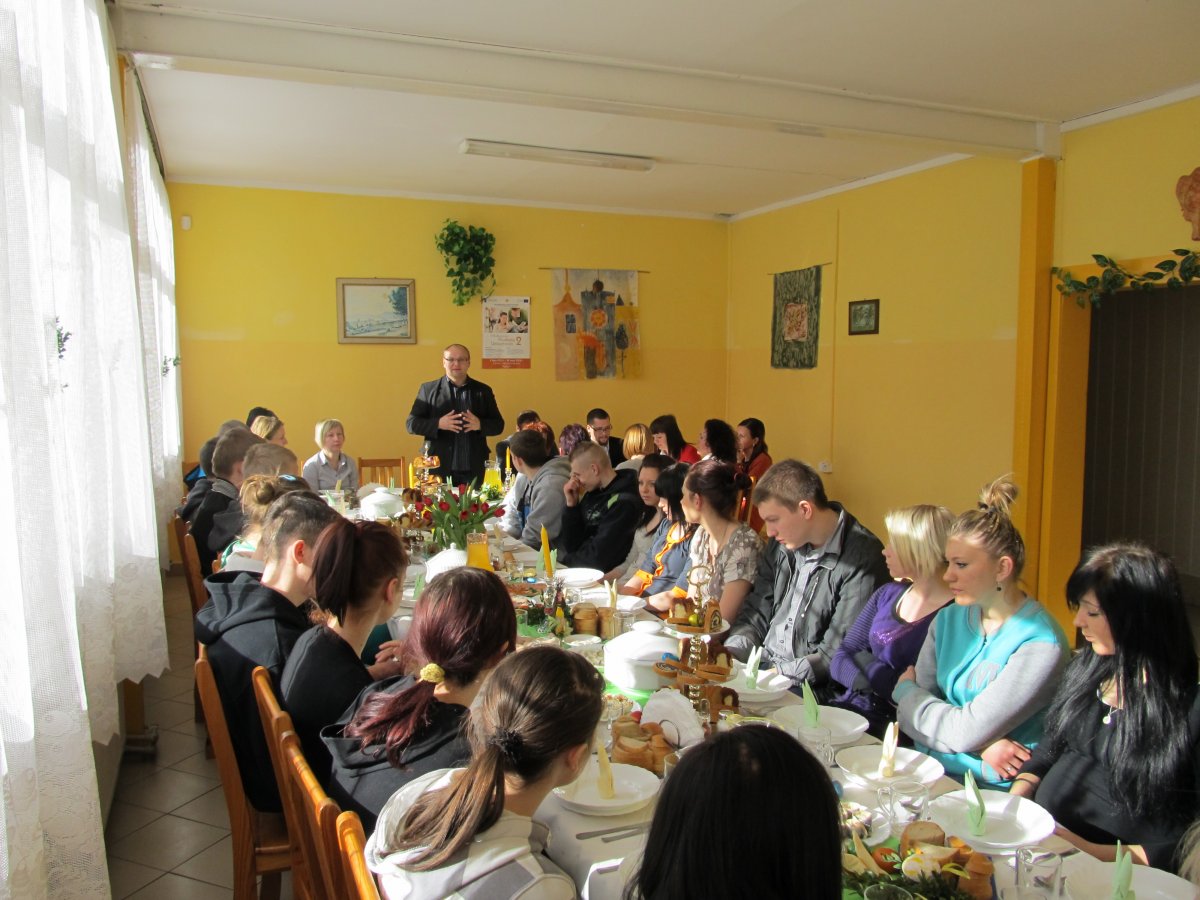 Napisali do nas: Śniadanie wielkanocne w Środowiskowym Hufcu Pracy