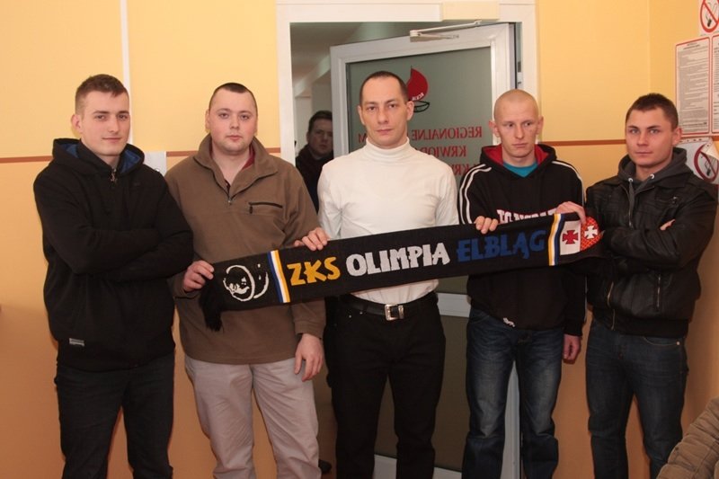Żołnierska krew dla kibiców Lechii Gdańsk