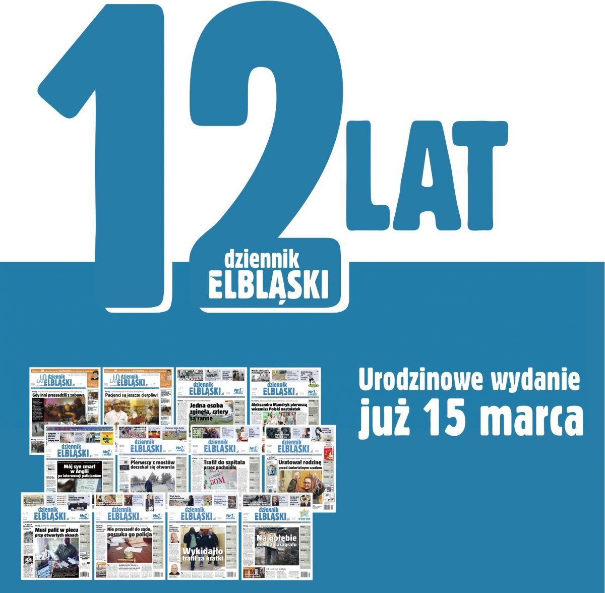 W piątek urodzinowe wydanie Dziennika Elbląskiego