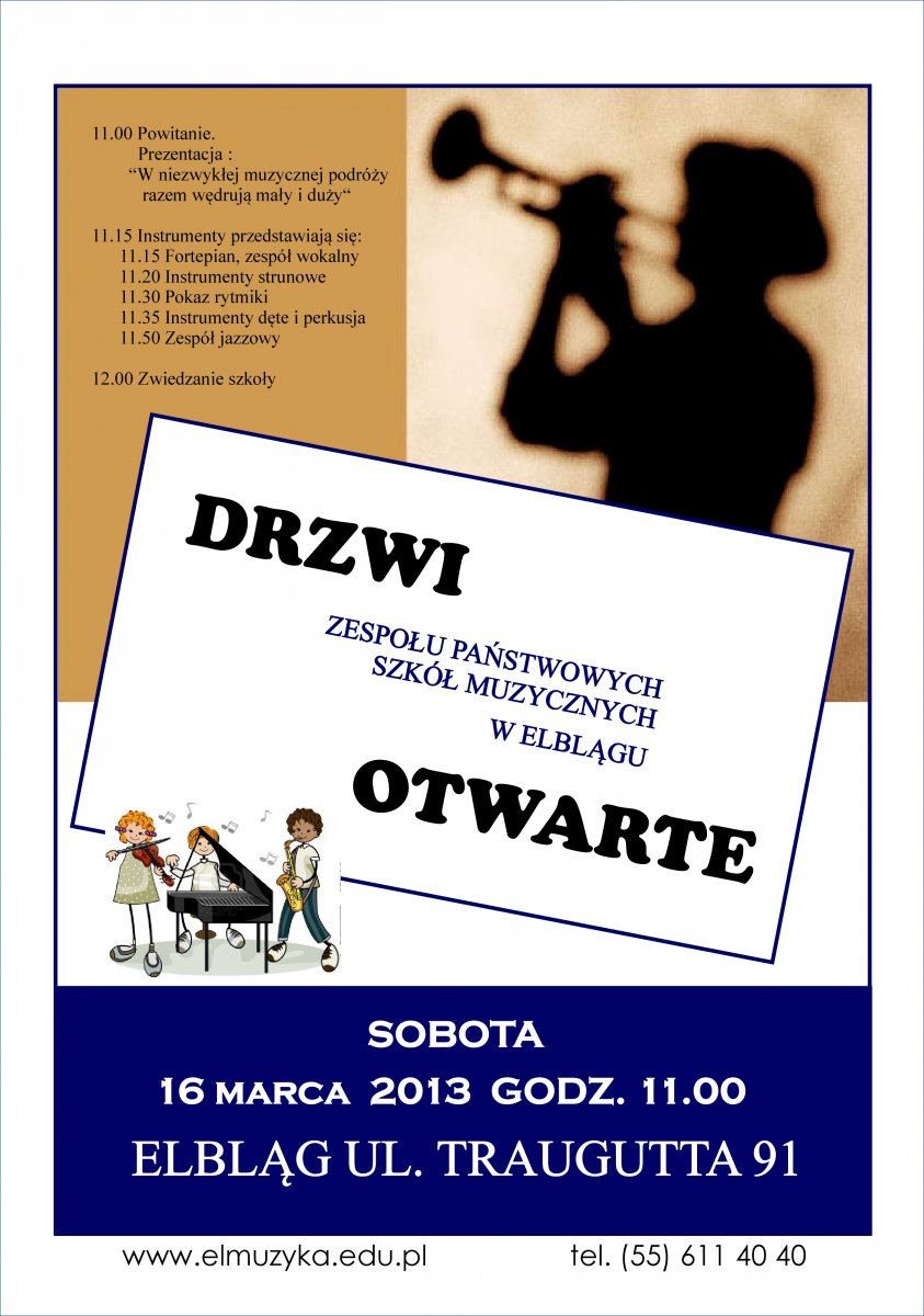 Drzwi otwarte w szkole muzycznej