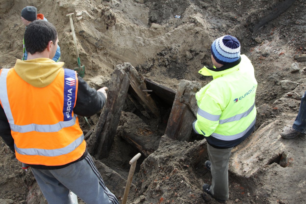 Archeolodzy powrócili na plac budowy 
