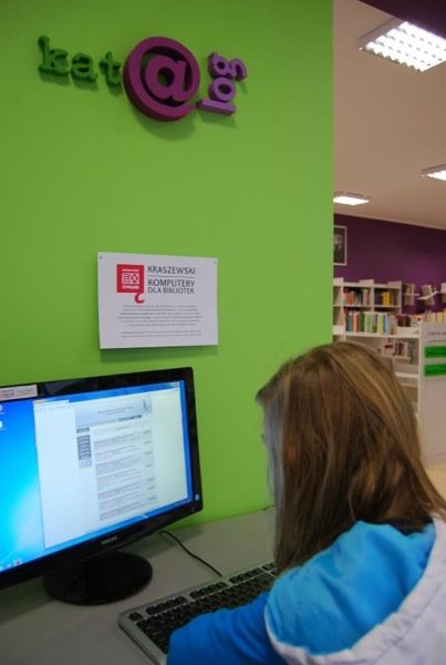 Kraszewski. Komputery dla bibliotek