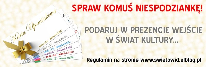 Światowid wprowadza Karty Upominkowe