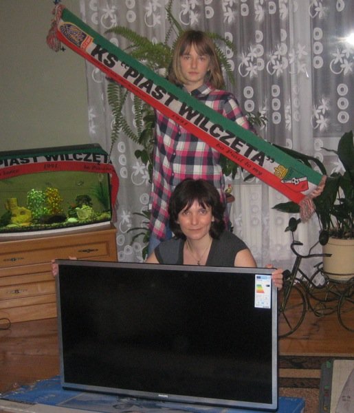 Katarzyna Steć z Wilcząt wygrała 40-calowy telewizor