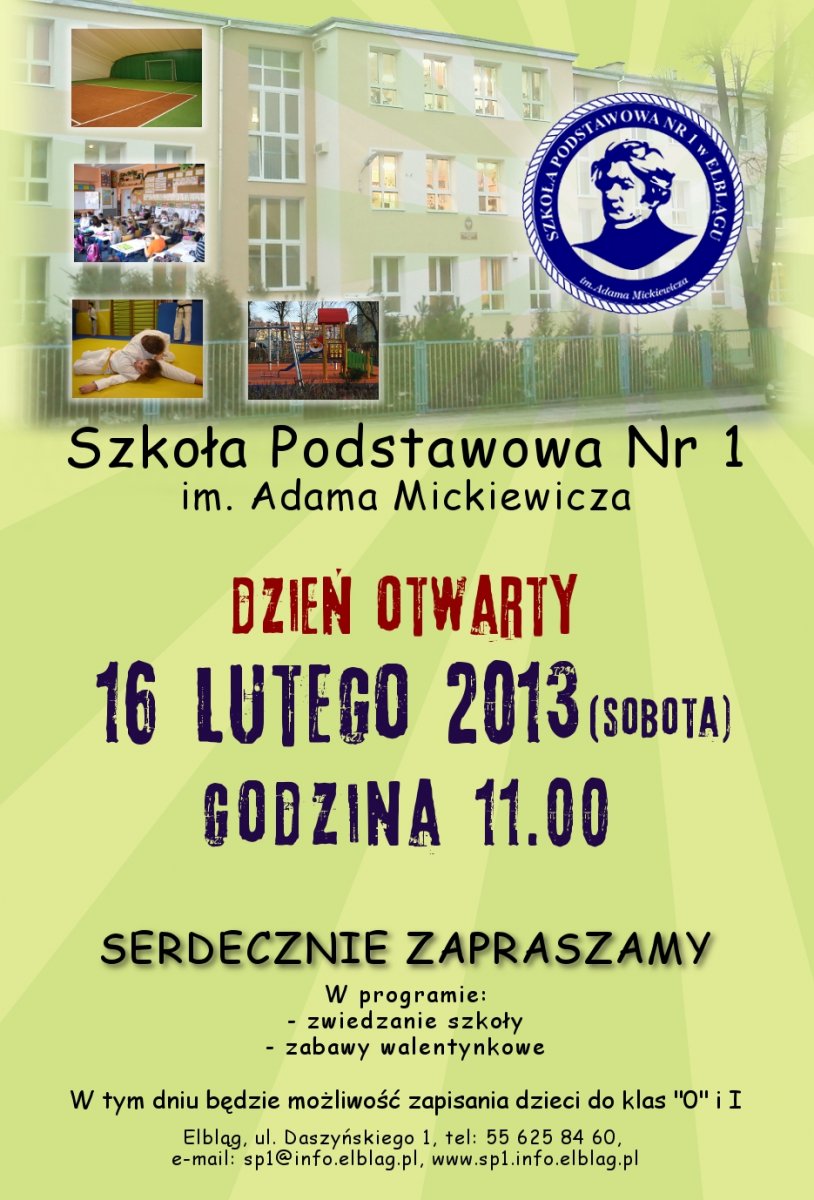 Drzwi otwarte w Szkole Podstawowej nr 1 