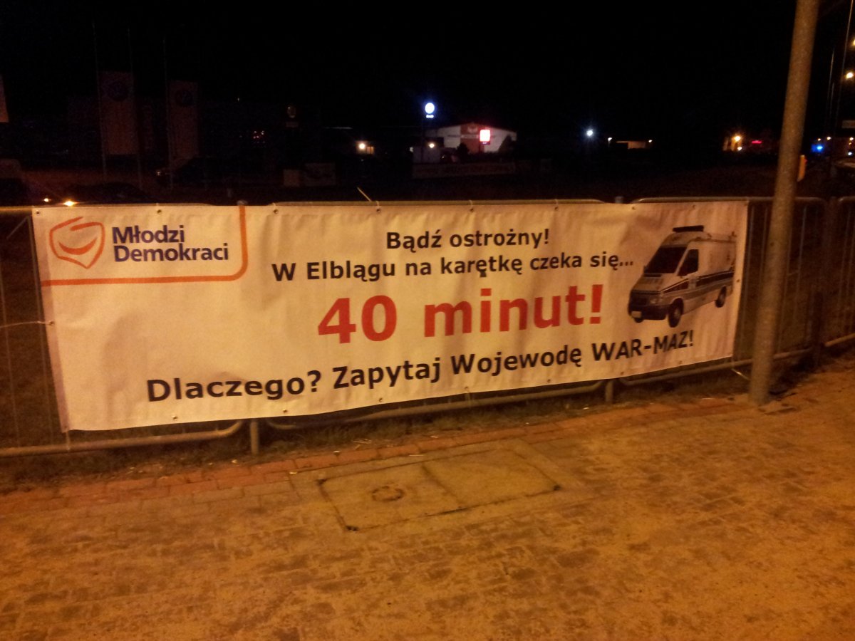 Banery mają zachęcić do konsultacji 