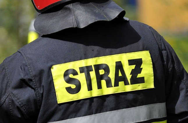 Od fajerwerków zapalił się balkon