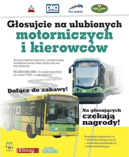 Ostatni dzień głosowania na ulubionych kierowców i motorniczych