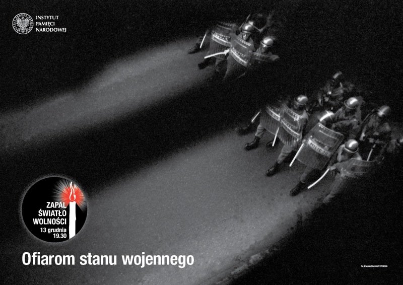 Ofiarom stanu wojennego. Każdy może zapalić Światło Wolności