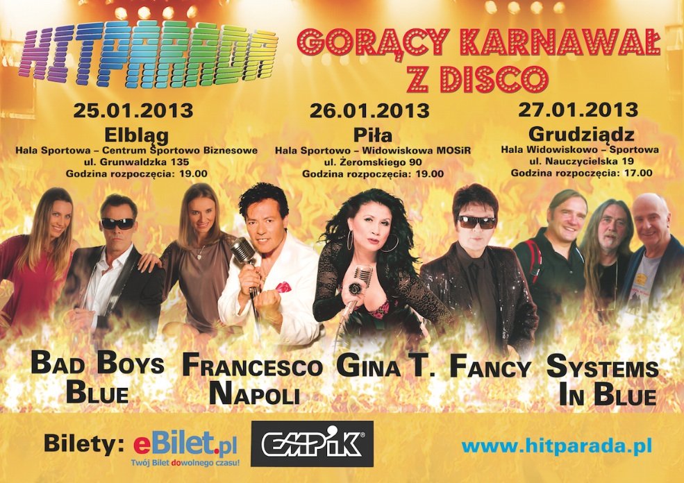 Hitparada w Elblągu z Bad Boys Blue