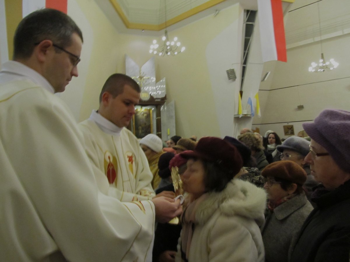 Powitali relikwie bł. Jana Pawła II