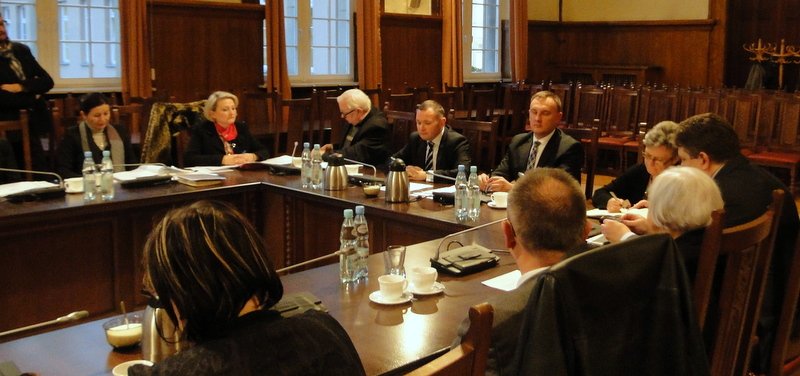 Priorytetem musi być pacjent. Rozmawiali o elbląskich szpitalach