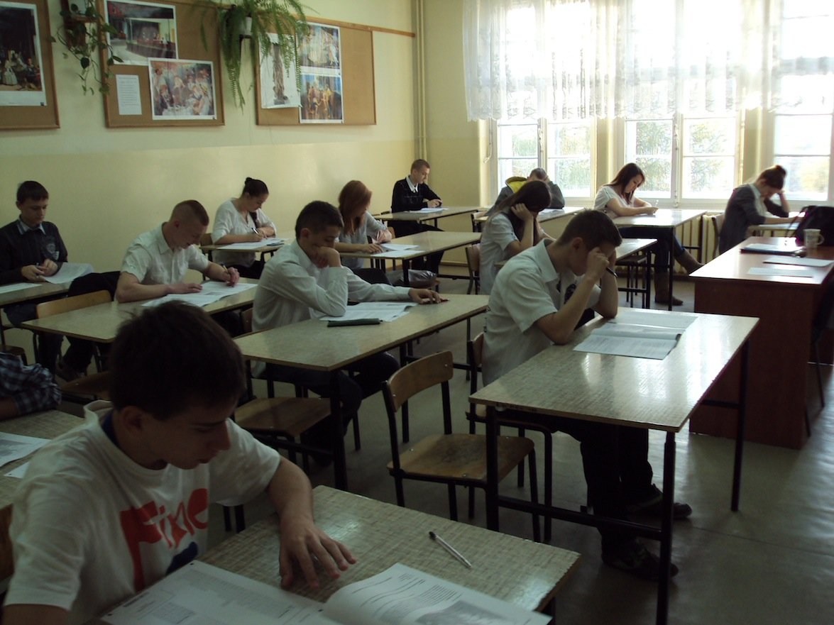 Próbne egzaminy gimnazjalne. Największy stres był pierwszego dnia