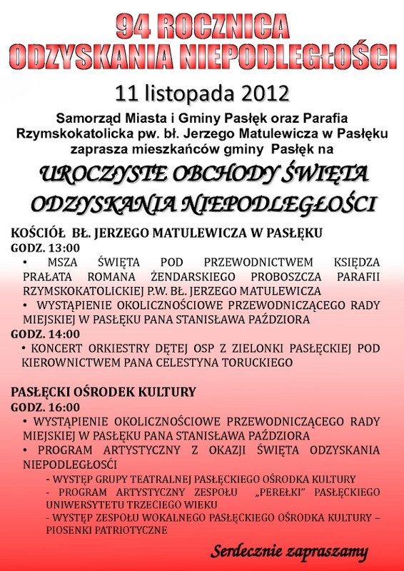 Święto Niepodległości. Wywieś flagę - apeluje burmistrz